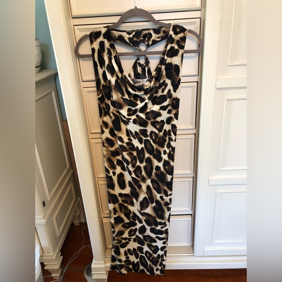 Sandra and Andre leopard print dress size medium - Picture 1 of 6